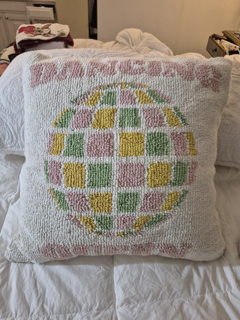 💥 Dancing Queen Decorative Pillow Decor Gift Disco Ball